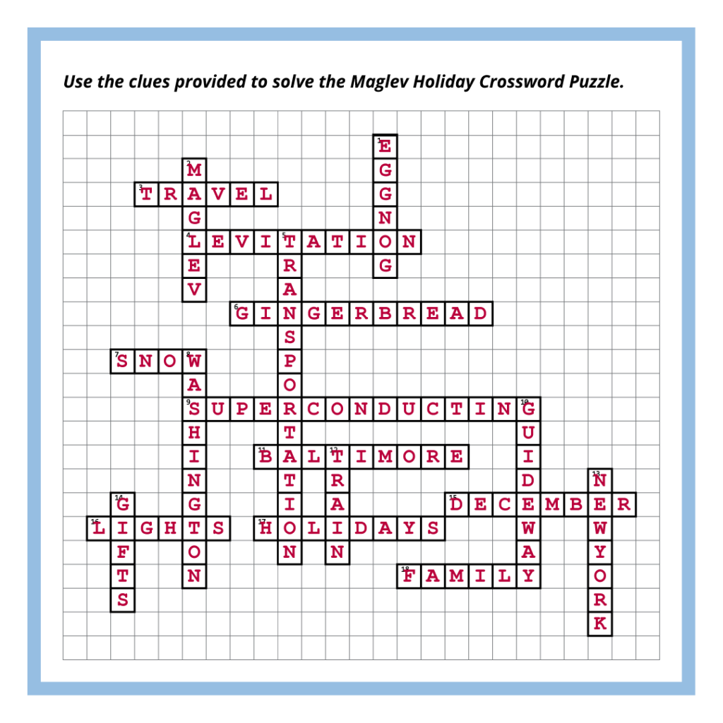 Holiday Crossword Puzzles With Answers