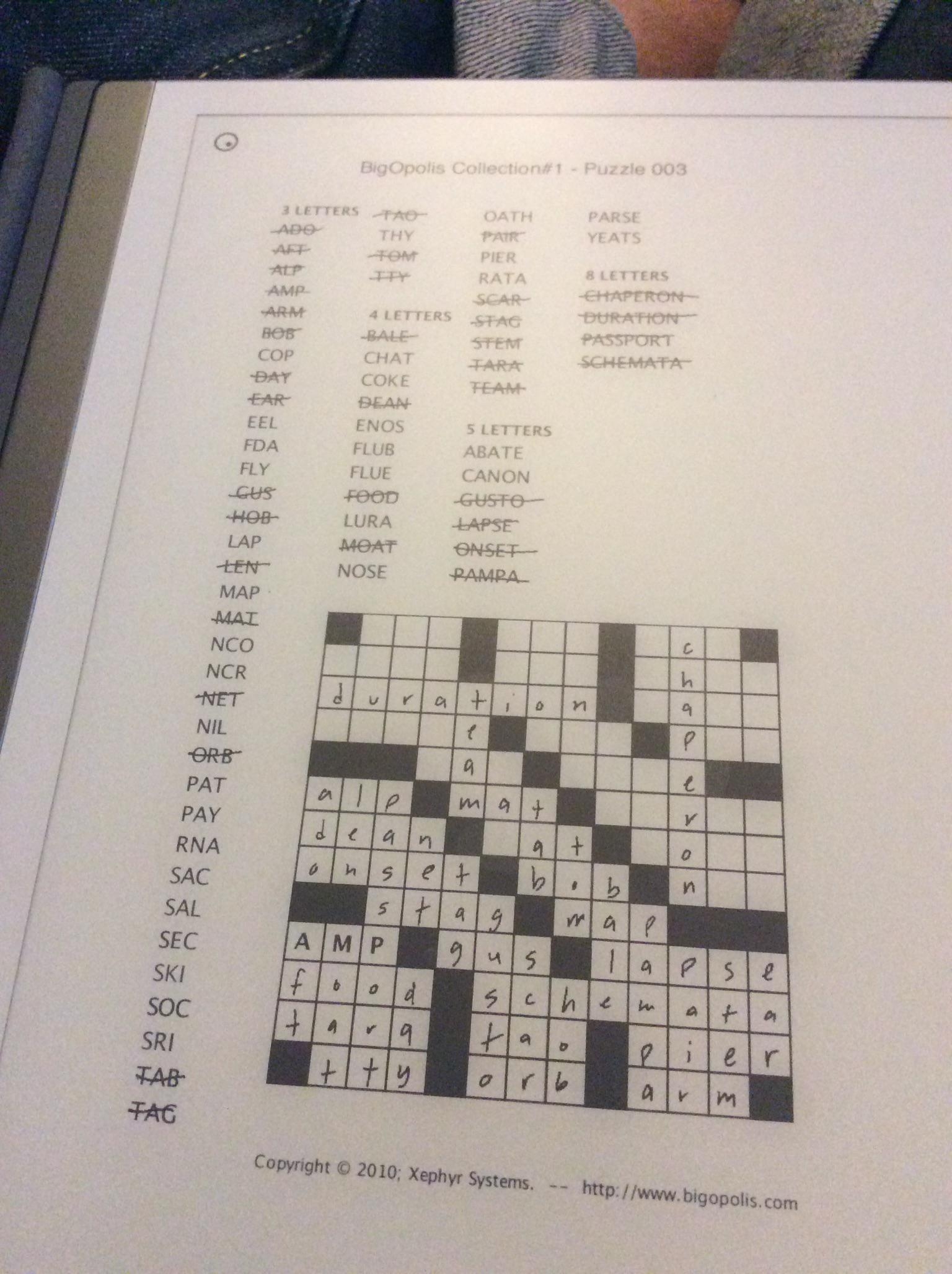 Fill In Crossword Puzzles Pdf
