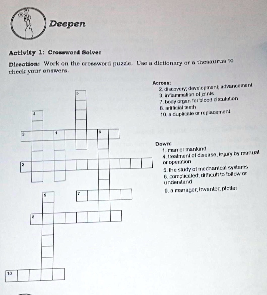 Inventor Crossword Puzzle