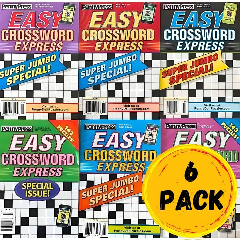 Penny Dell Crossword Puzzles