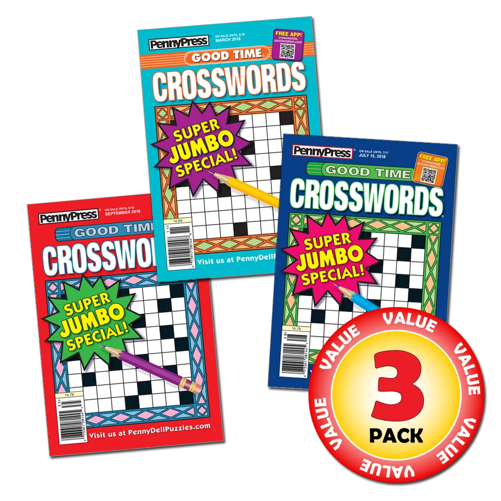 Penny Dell Variety Books Favorite Fill In Puzzle 3 Pack By Penny Press And Dell Magazines Walmart