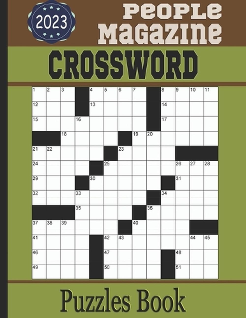 PEOPLE MAGAZINE CROSSWORD PUZZLE BOOKS