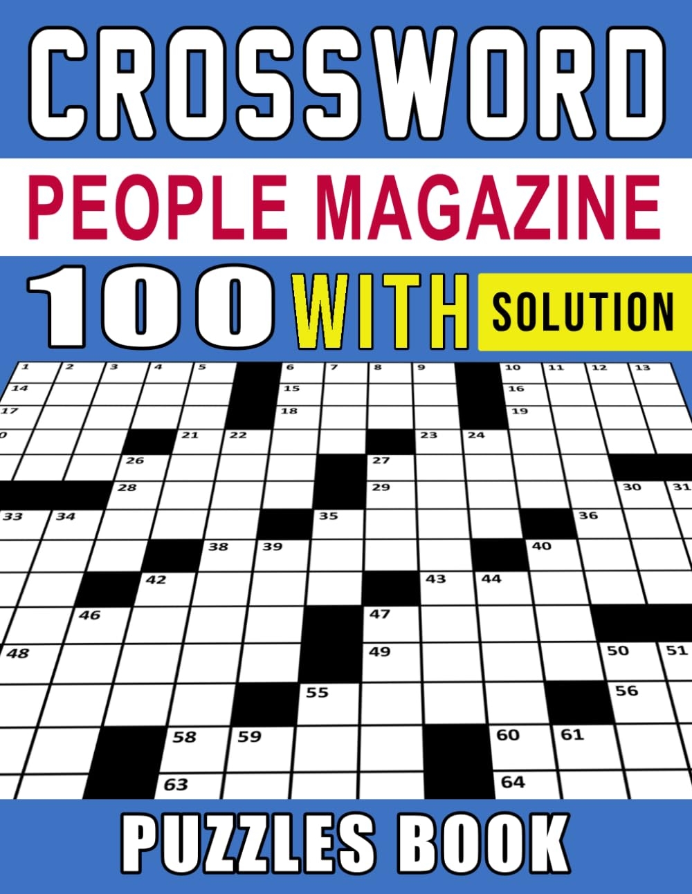People Magazine Crossword Puzzles Book With Solution Easy to 