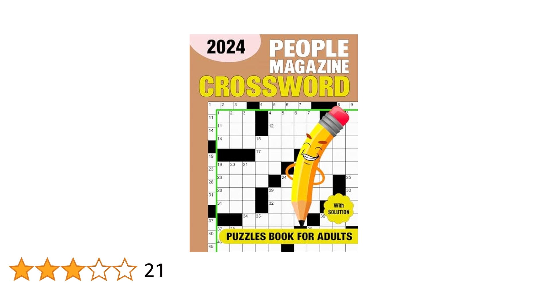People Magazine Crossword Puzzles For Adults With Solution 2024 Test Your Sharpness Kevin Robert A 9798867163853 Amazon Books