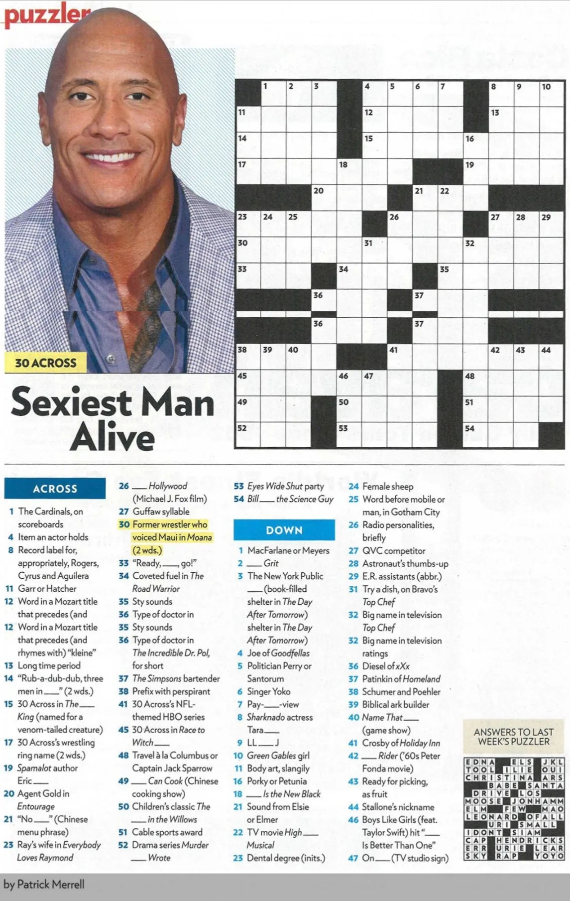 People Magazine Crossword Puzzles Printable Printable Design Resources