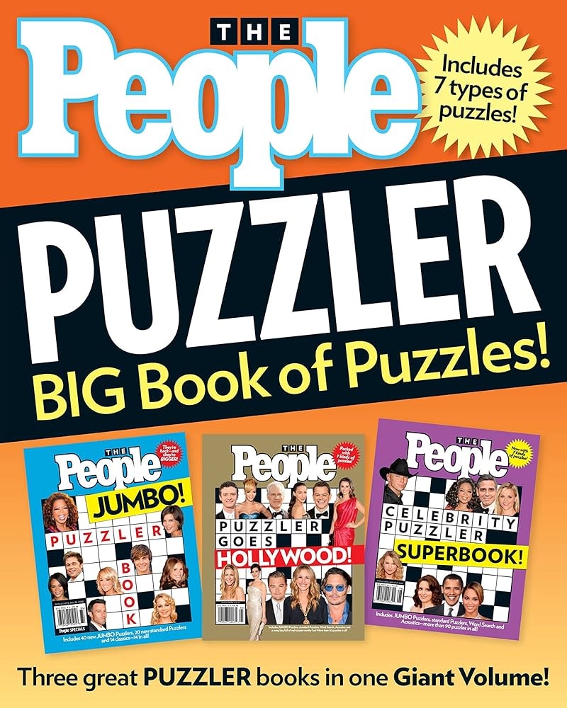 People Puzzler BIG Book Of Puzzles 