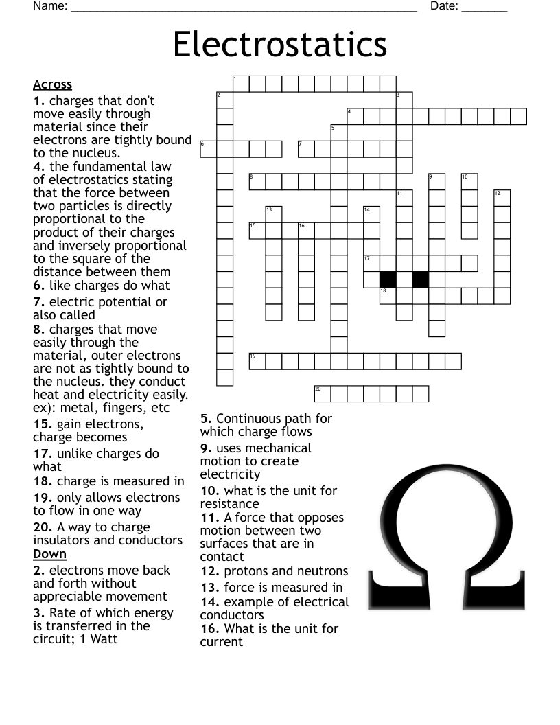 Physics Crossword WordMint