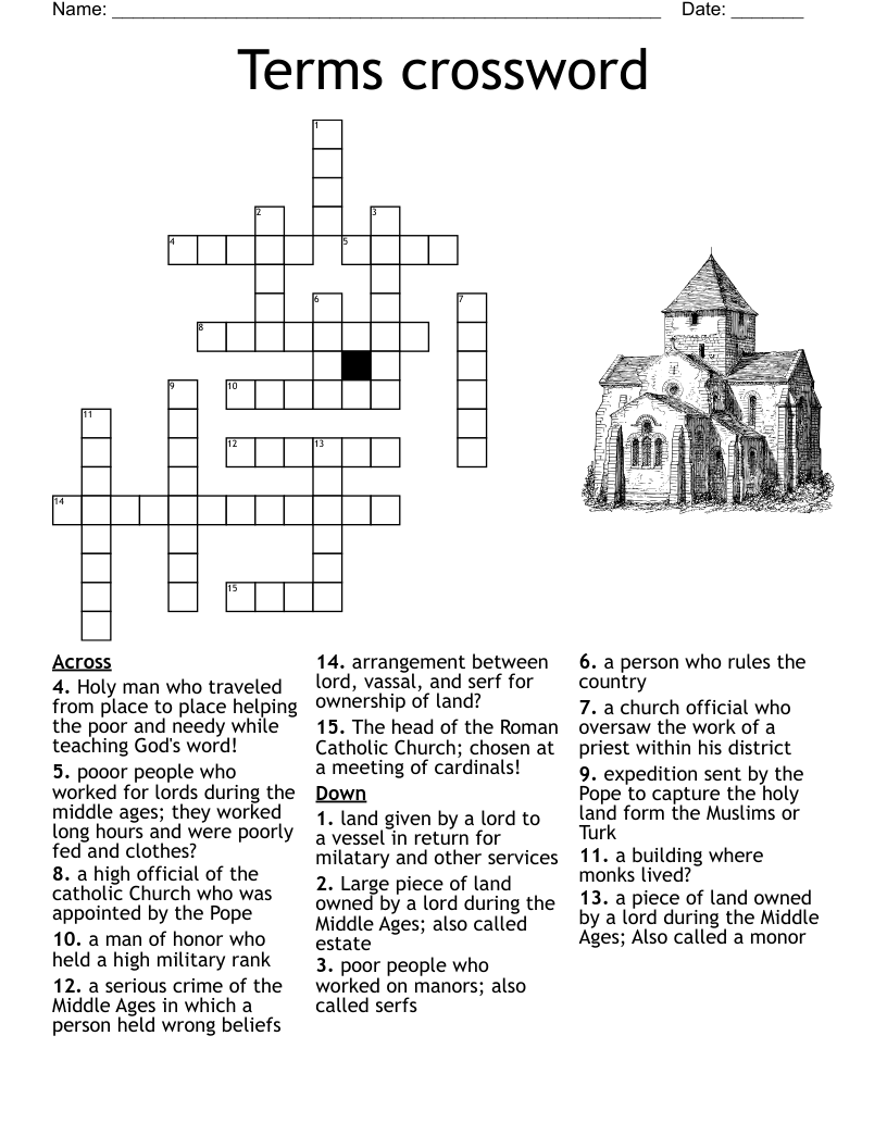 Papal Vestments Crossword Puzzle Clue