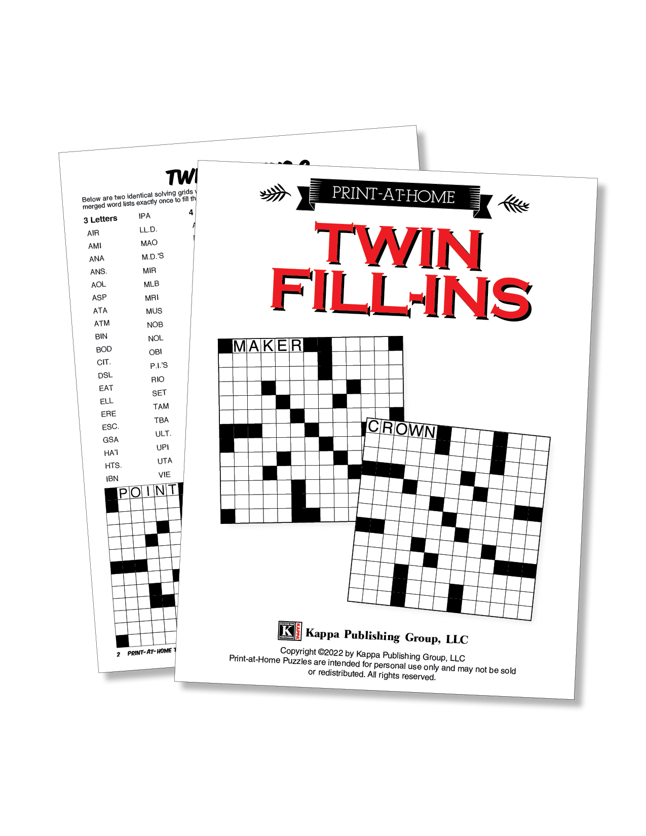 Fill In Crossword Puzzles