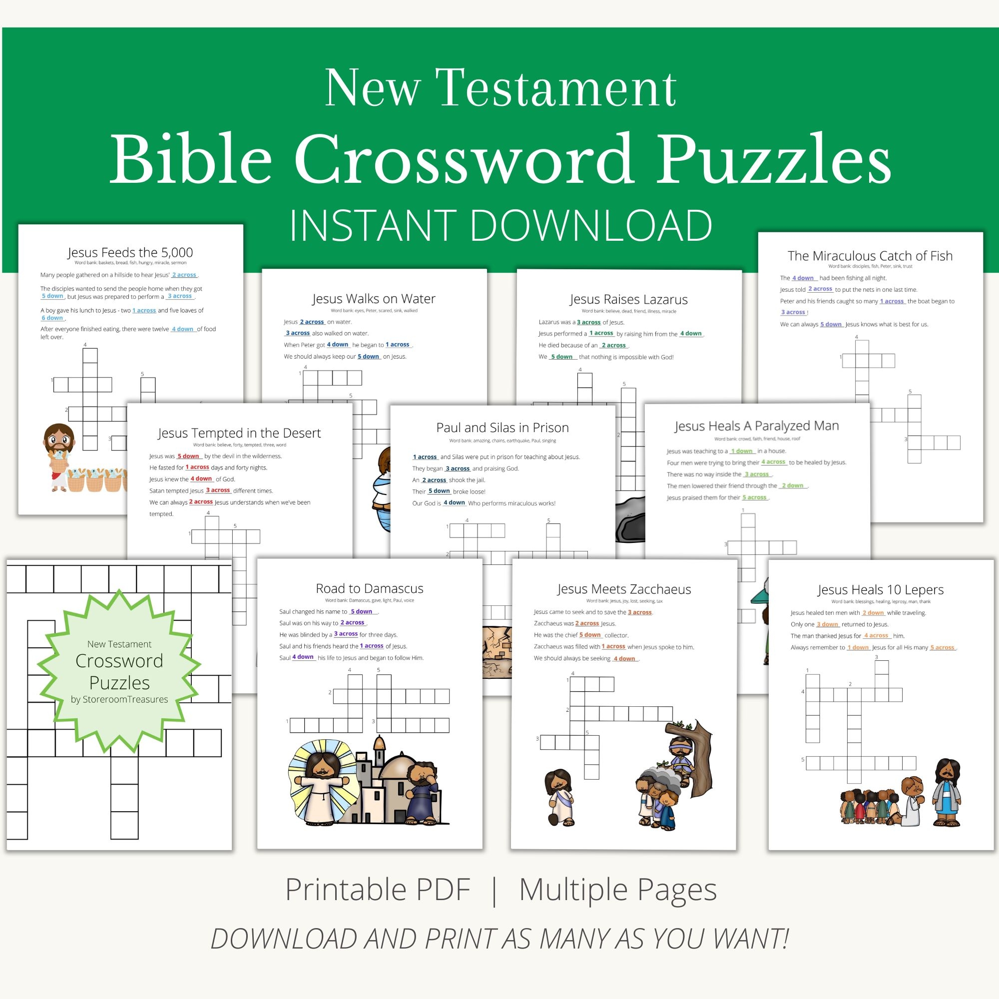 Images Of Christian Crossword Puzzles