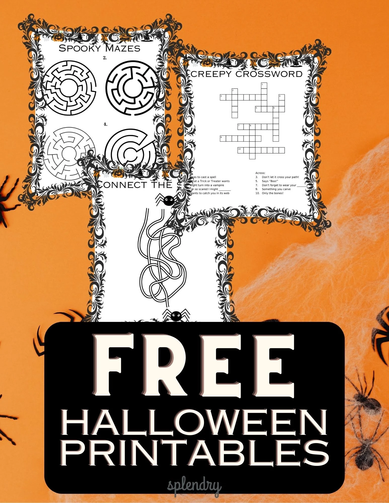 Halloween Crossword Puzzles Free