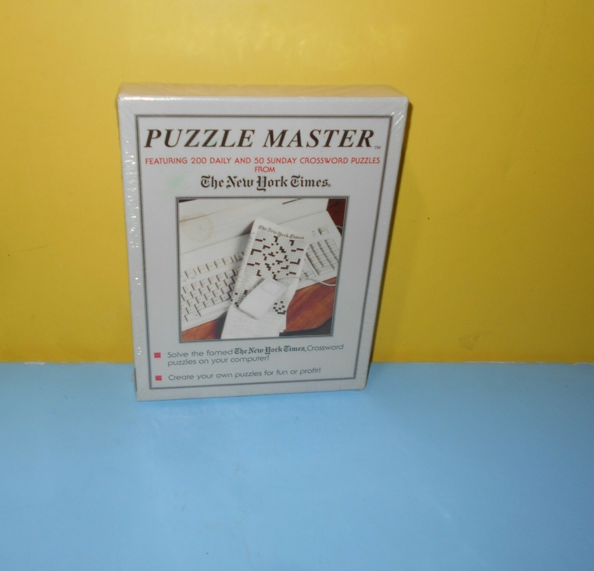 Puzzle Master New York Times Crossword Computer Software 3 5