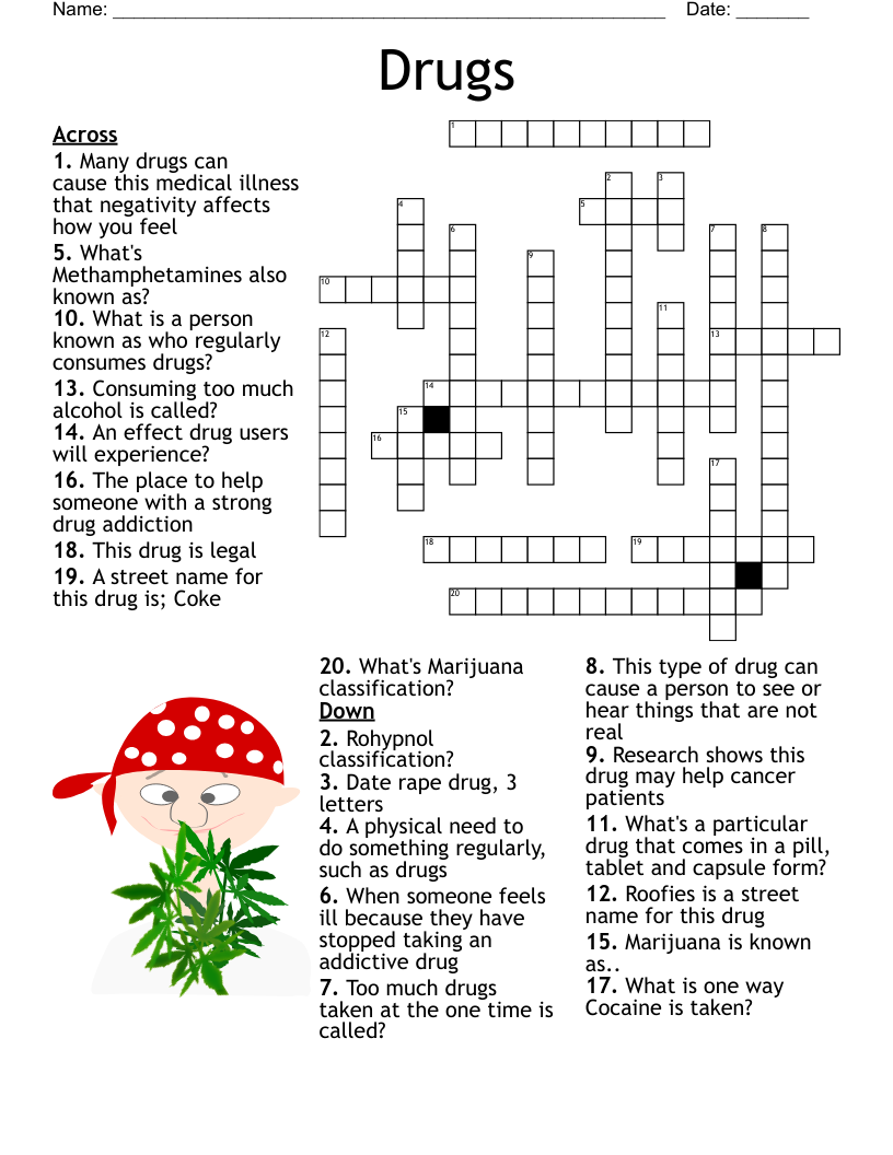RECOVERY CROSSWORD WordMint