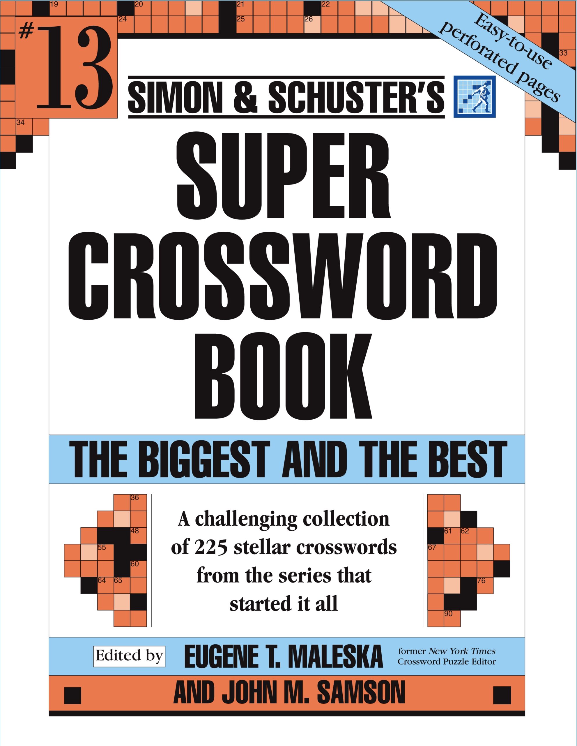 Simon U0026 Schuster Super Crossword Puzzle Book 13 Book By John M 