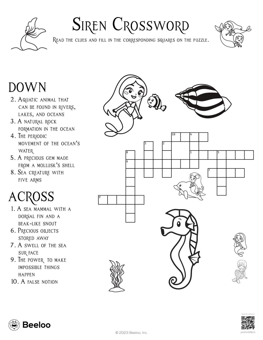 Disney Crossword Clue Puzzles