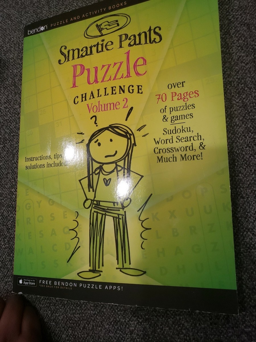 Smartie Pants Puzzle Challenge Volume 2 Book By Bendon Crosswords Book Magazine EBay