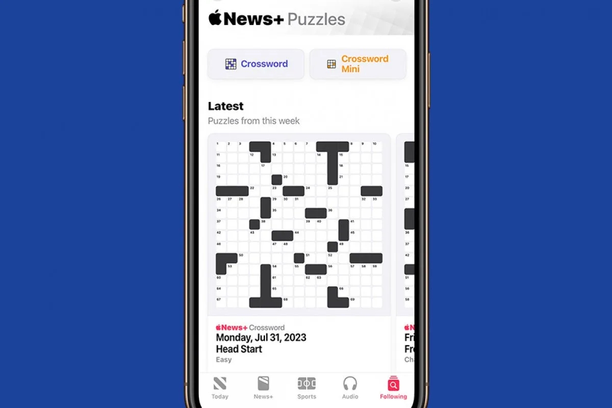 Easy Crossword Puzzles App