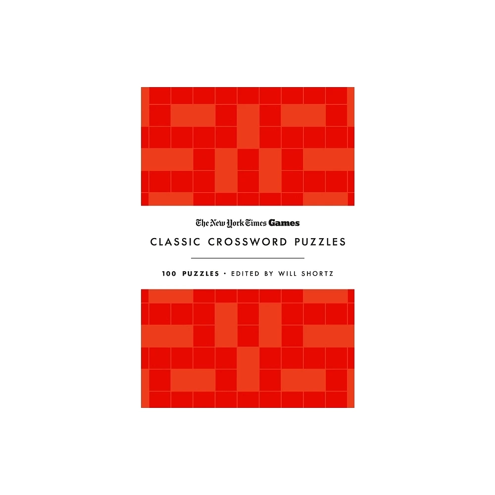 St Martins Griffin New York Times Games Classic Crossword Puzzles Red And White Hardcover Mission Valley