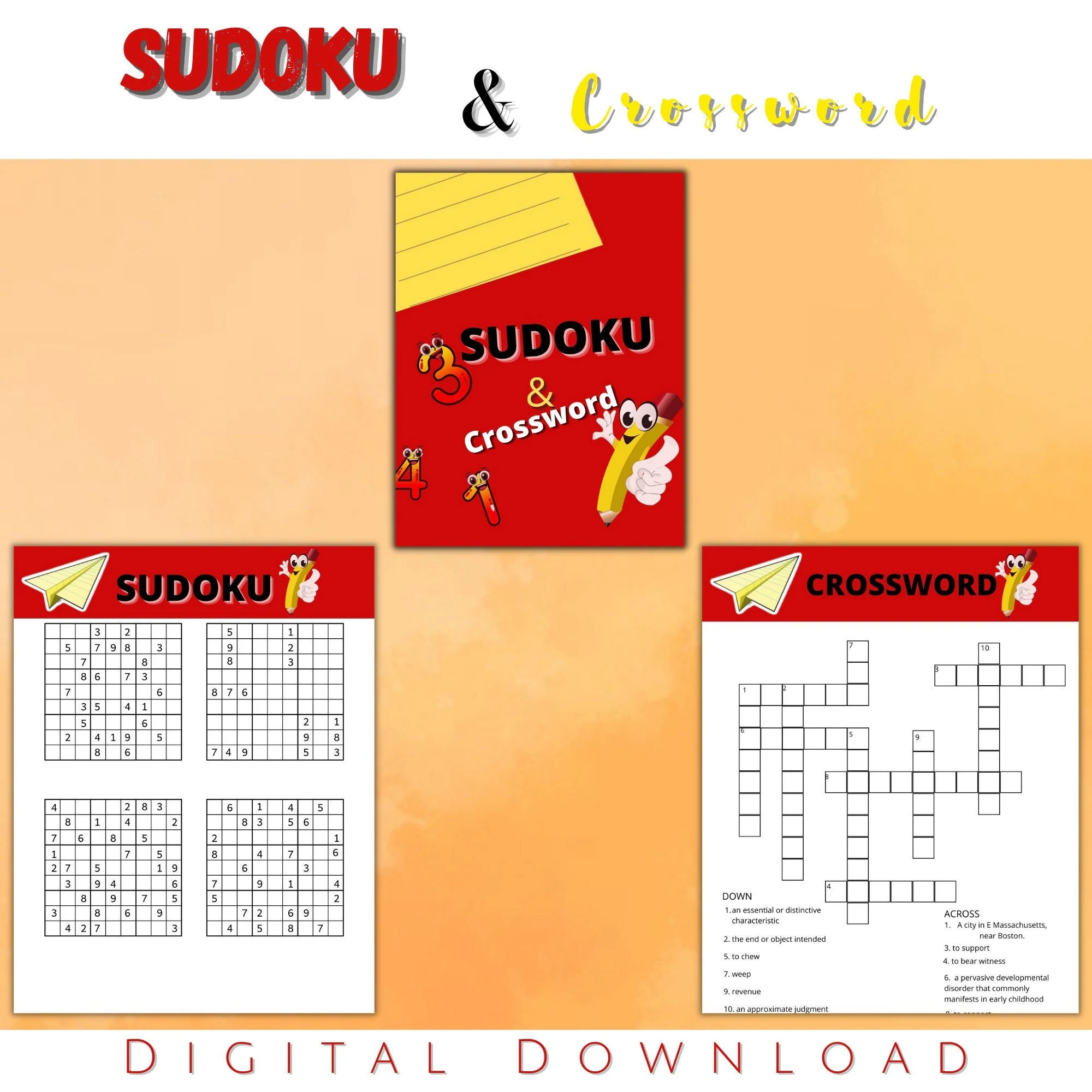 Sudoku Crossword Puzzle