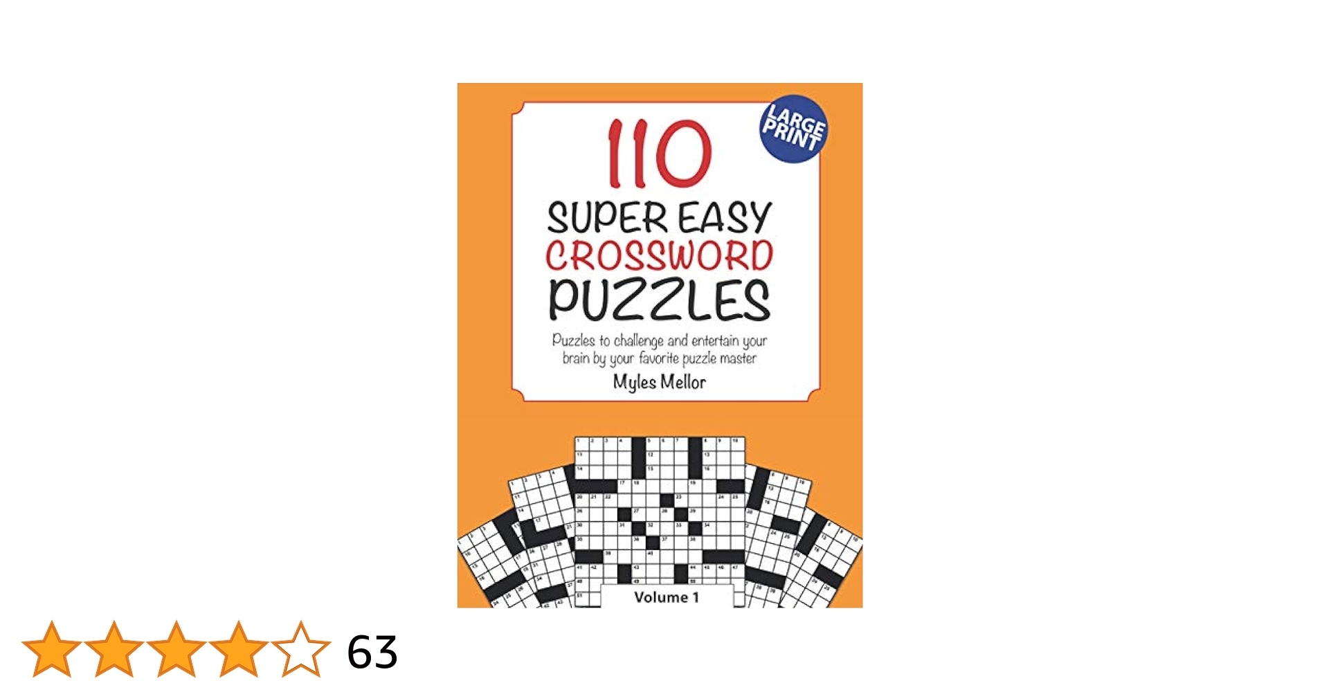 Super Easy Crossword Puzzles A Great Beginner Level Crossword Book For A Light Brain Work Out Easy Peasy Crossword Books Mellor Myles Rotondo Reed 9798689593876 Amazon Books