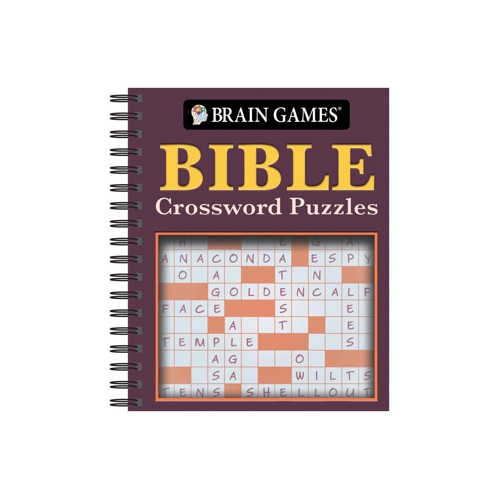 TARGET Brain Games Bible Crossword Puzzles By Publications International Ltd Brain Games Spiral Bound Connecticut Post Mall
