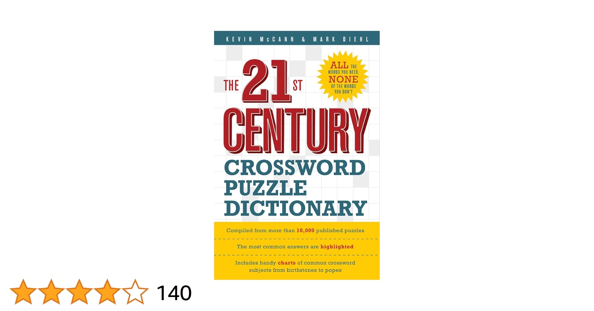 The 21st Century Crossword Puzzle Dictionary McCann Kevin Diehl Mark 9781402721342 Amazon Books
