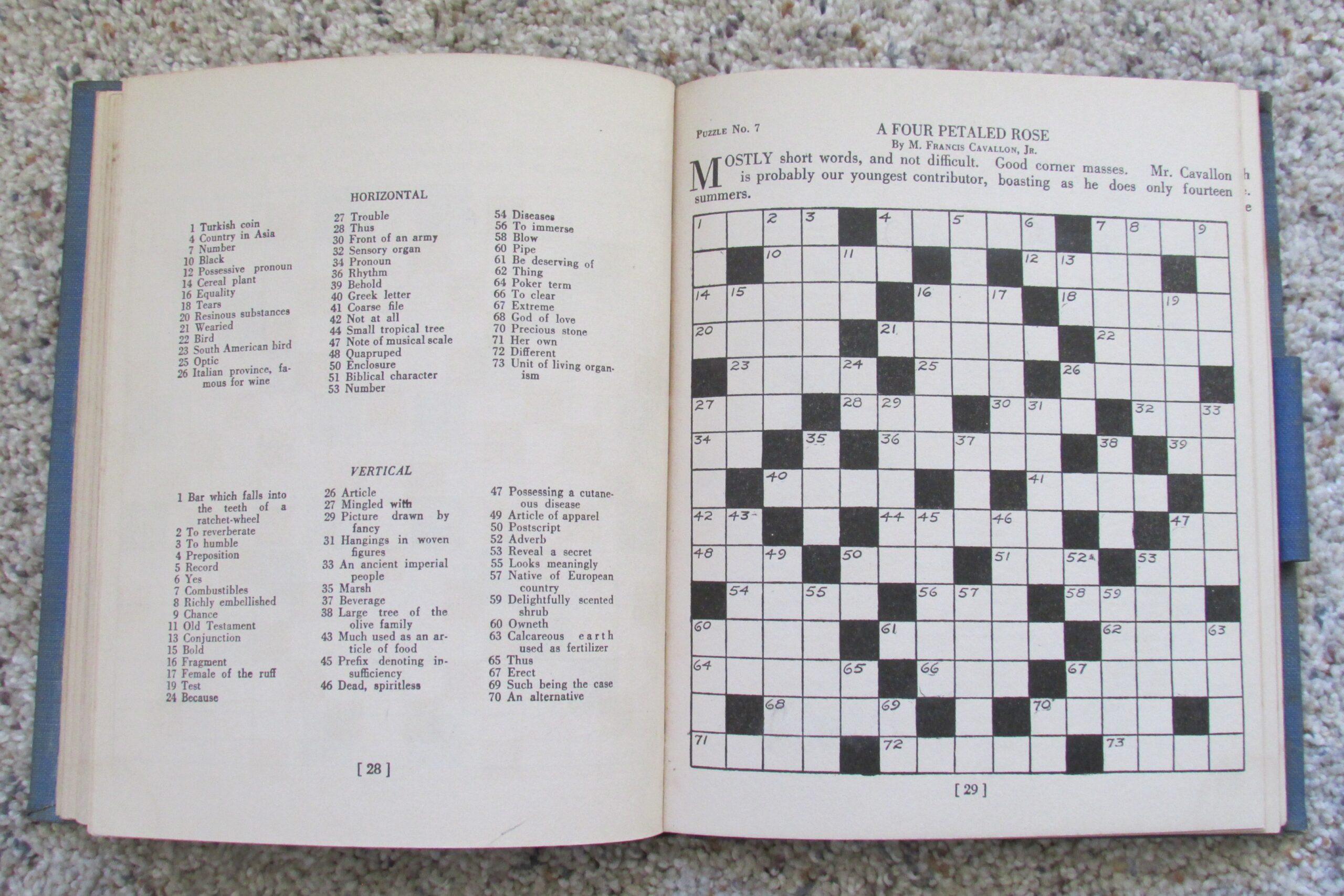Simon And Schuster Crossword Puzzle Book