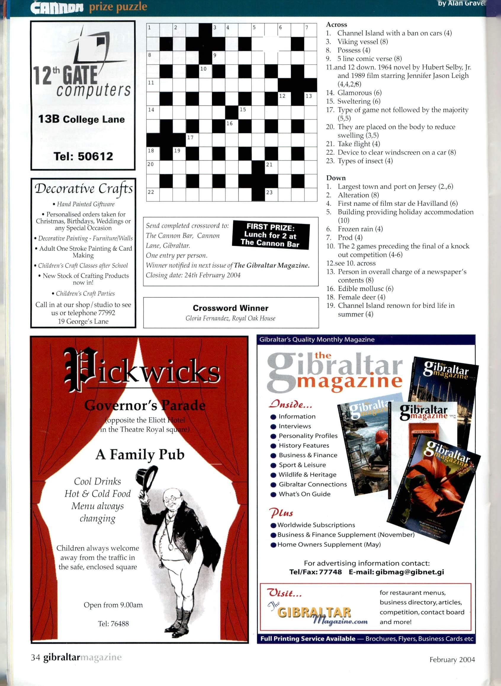 The Gibraltar Magazine February 2004 By Rock Publishing Ltd Issuu