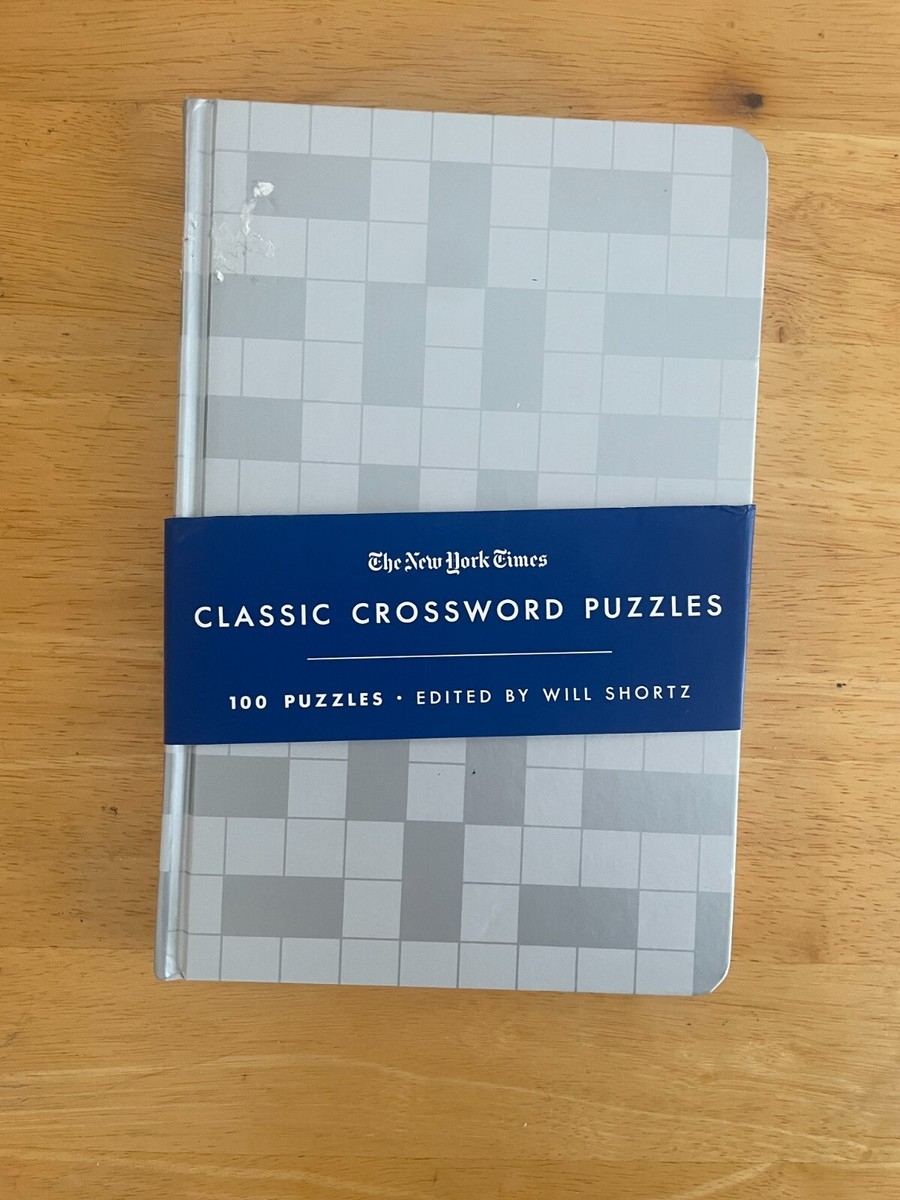 The New York Times Classic Crossword Puzzles Blue And Silver 100 Puzzl GOOD 9781250896018 EBay