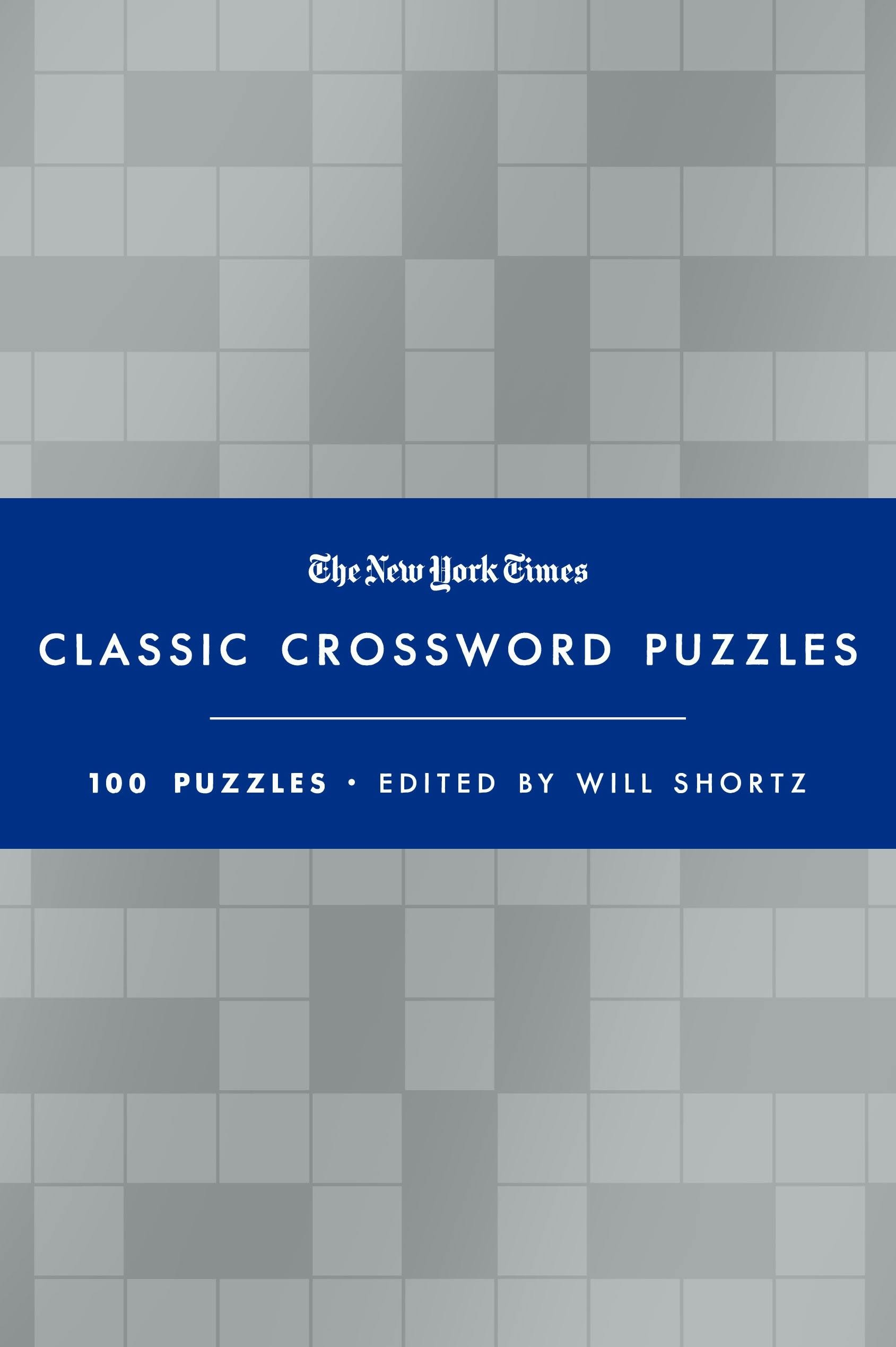 The New York Times Classic Crossword Puzzles Blue And Silver 