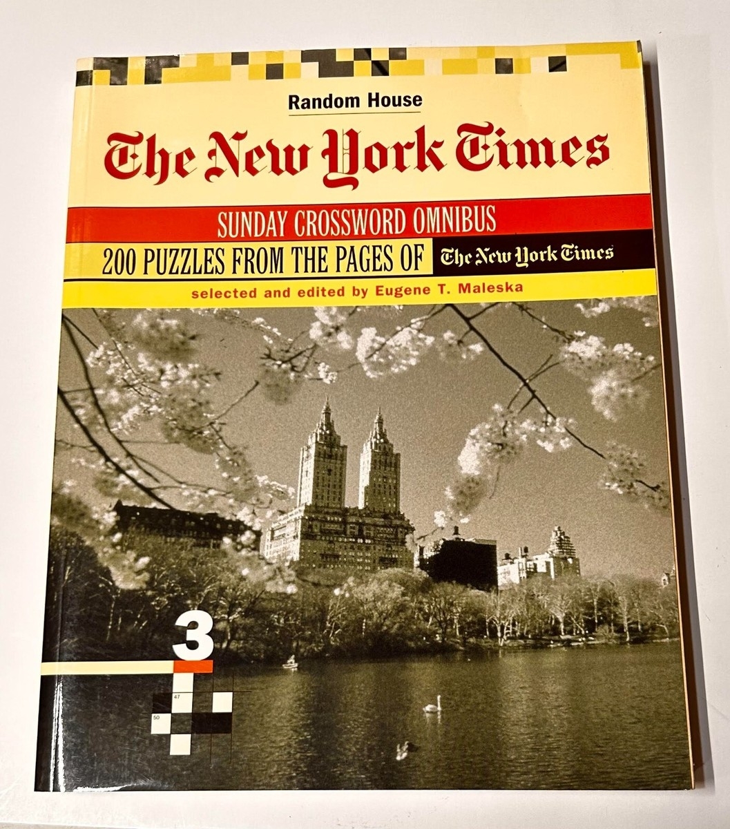 Ny Times Sunday Crossword Puzzle Books