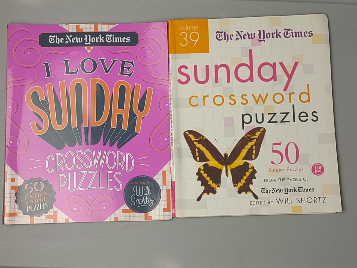 The New York Times Sunday Crossword Puzzles By The New York Times 92623 9781250039187 EBay
