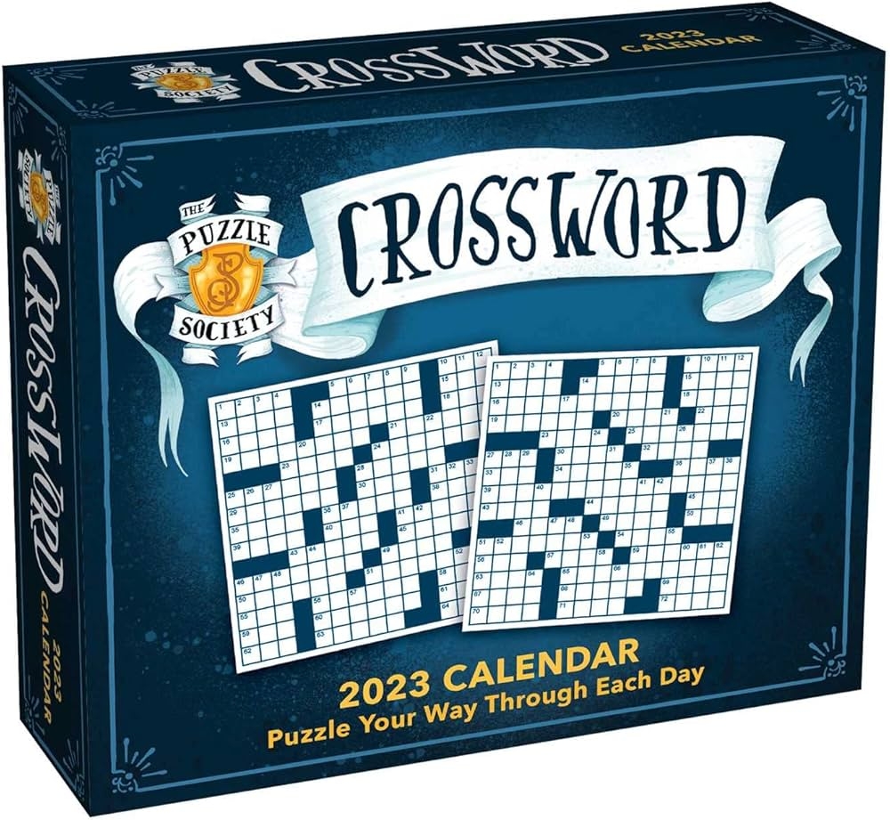 The Puzzle Society Crossword 2023 Day to Day Calendar Puzzle Your 