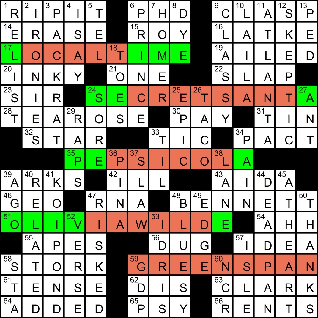 Puzzle Society Crossword