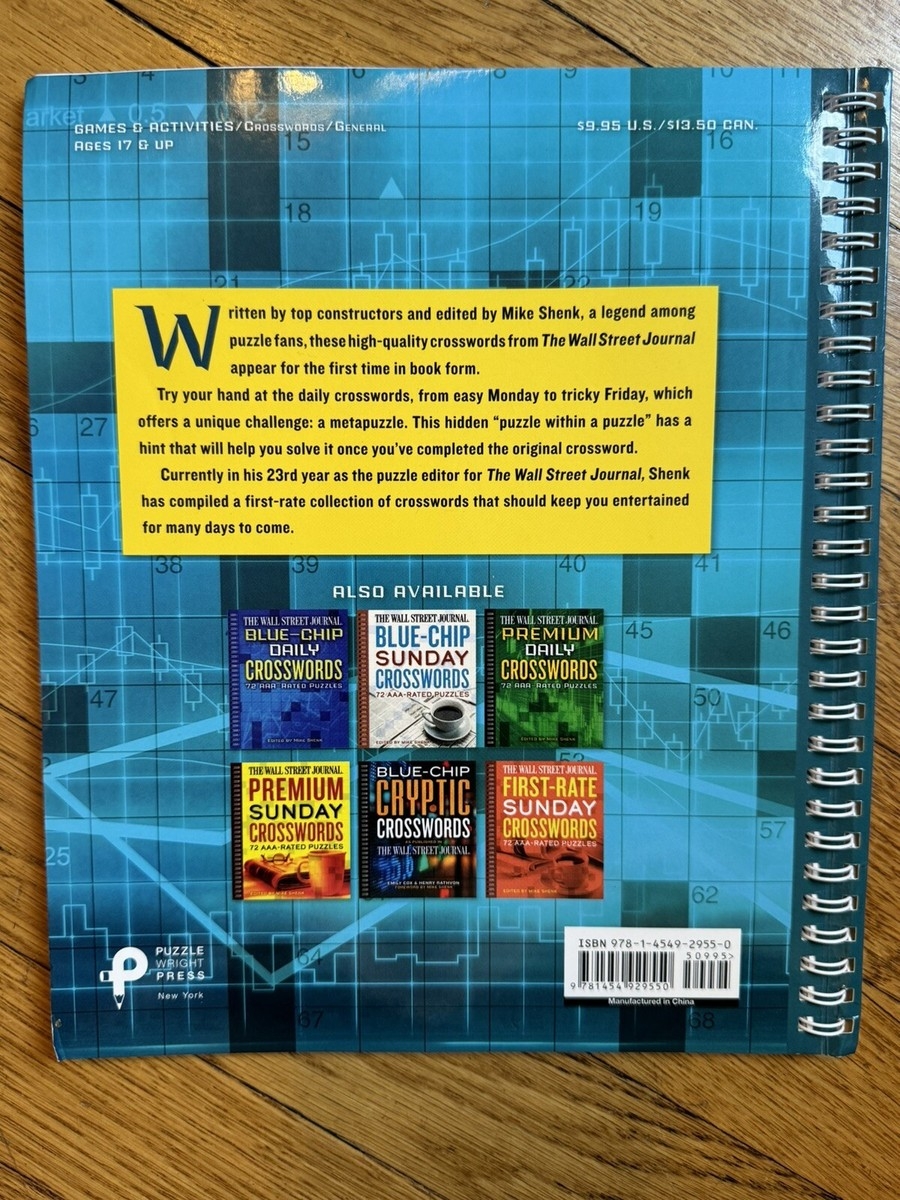 Wall Street Journal Puzzles And Crosswords