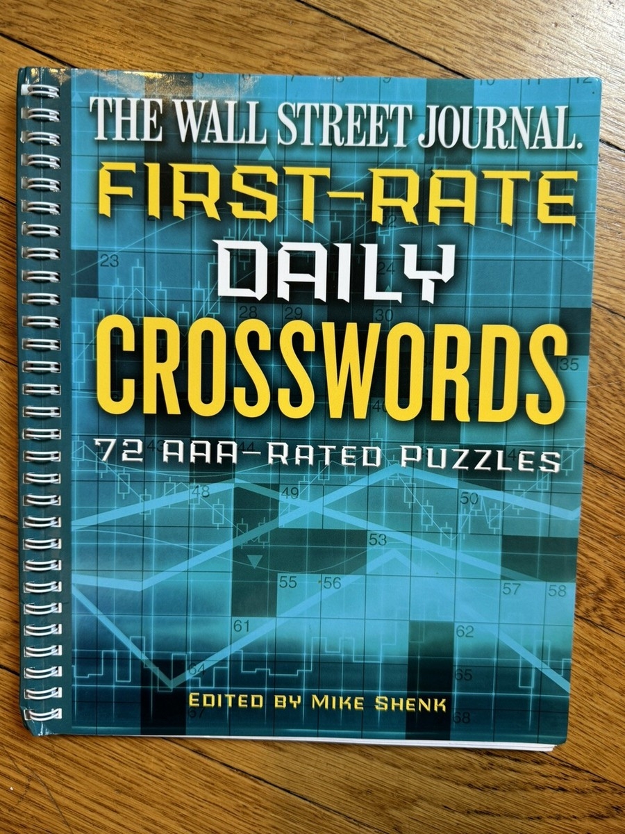 The Wall Street Journal First Rate Daily Crosswords 72 AAA Rated 