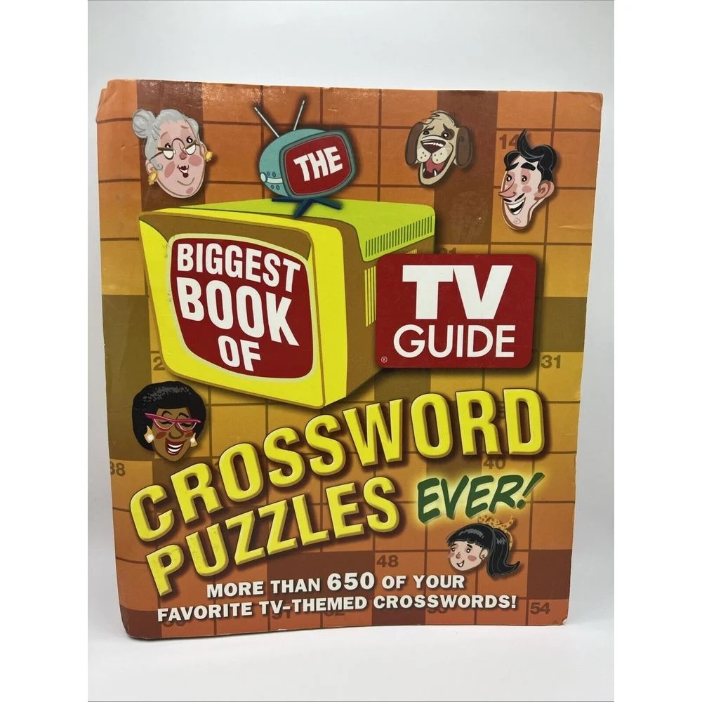 TV GUIDE The Biggest Book Of Crossword Puzzles Ever More Than 650