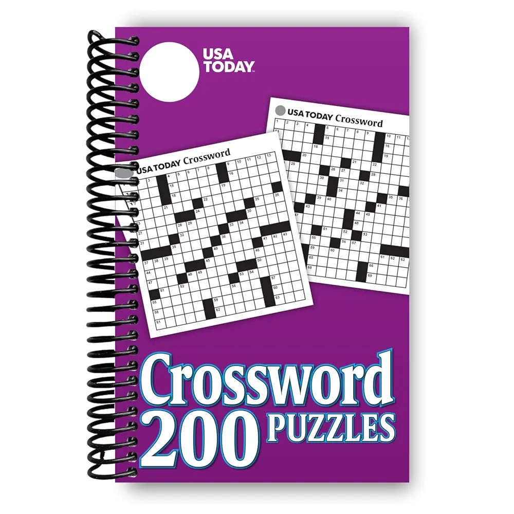 USA TODAY Crossword 200 Puzzles From The Nation s No 1 Newspaper USA Today Puzzles Volume 2 Spiral bound USA TODAY USA Today Amazon Books