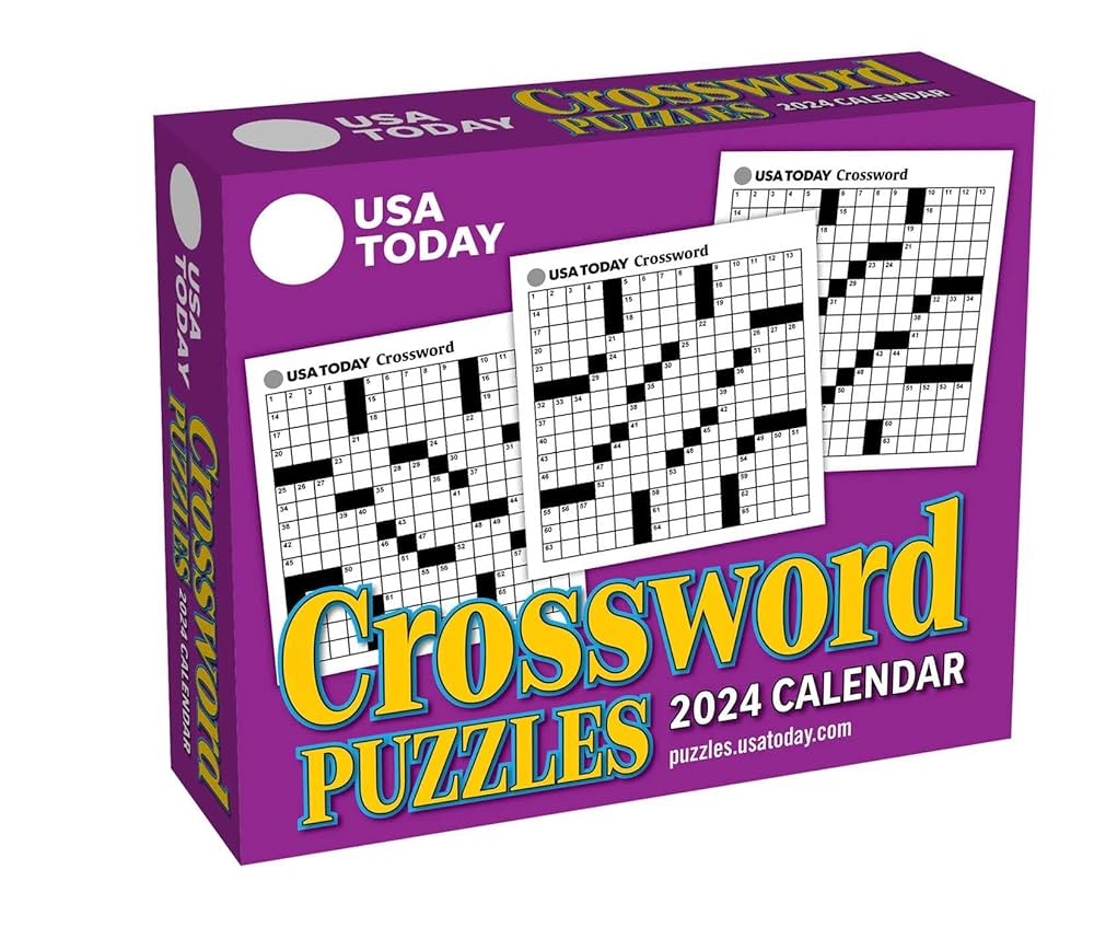 USA TODAY Crossword 2024 Day to Day Calendar USA TODAY 9781524884109 Amazon Books