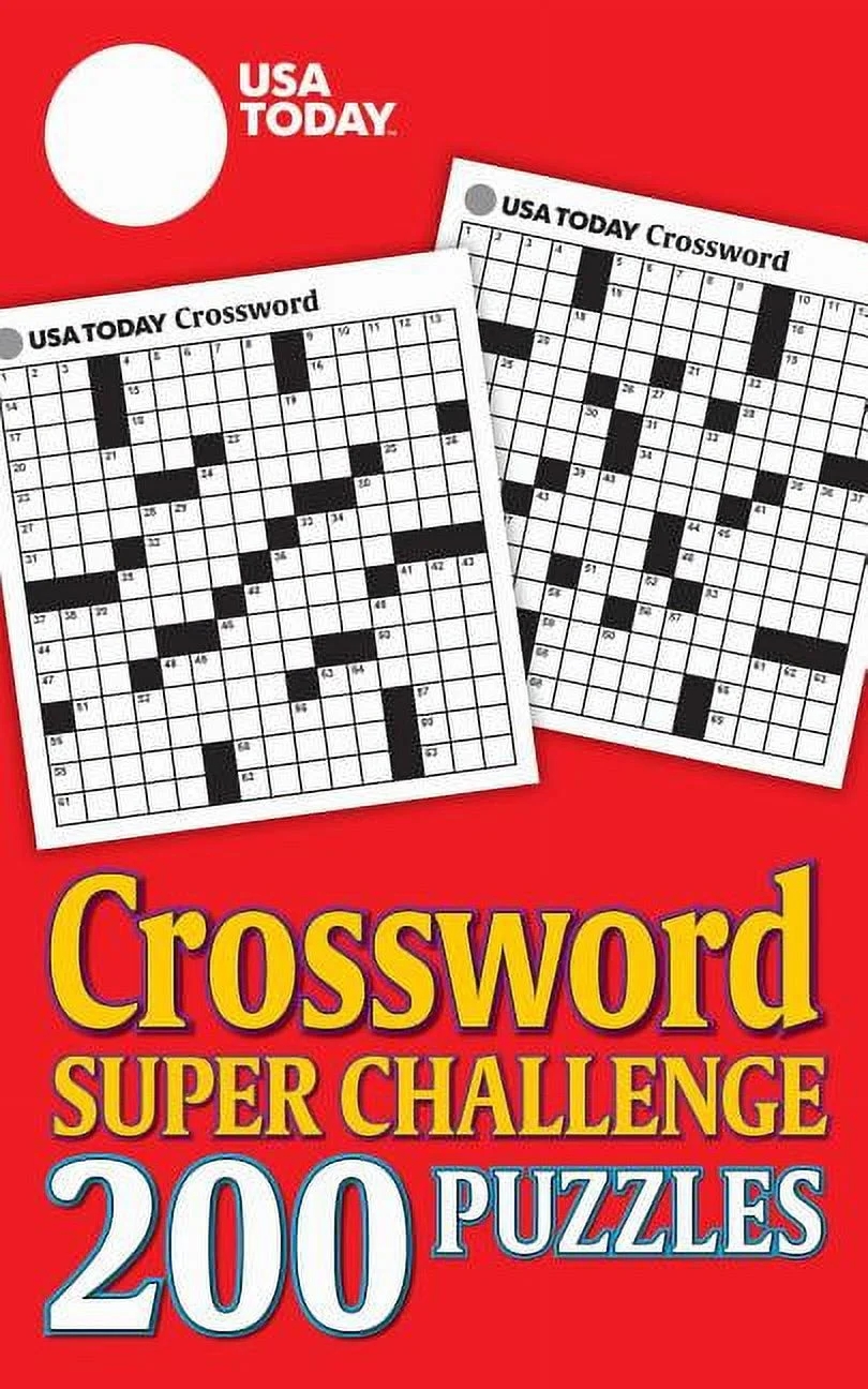 USA Today Puzzles USA Today Crossword Super Challenge 200 Puzzles Paperback Walmart