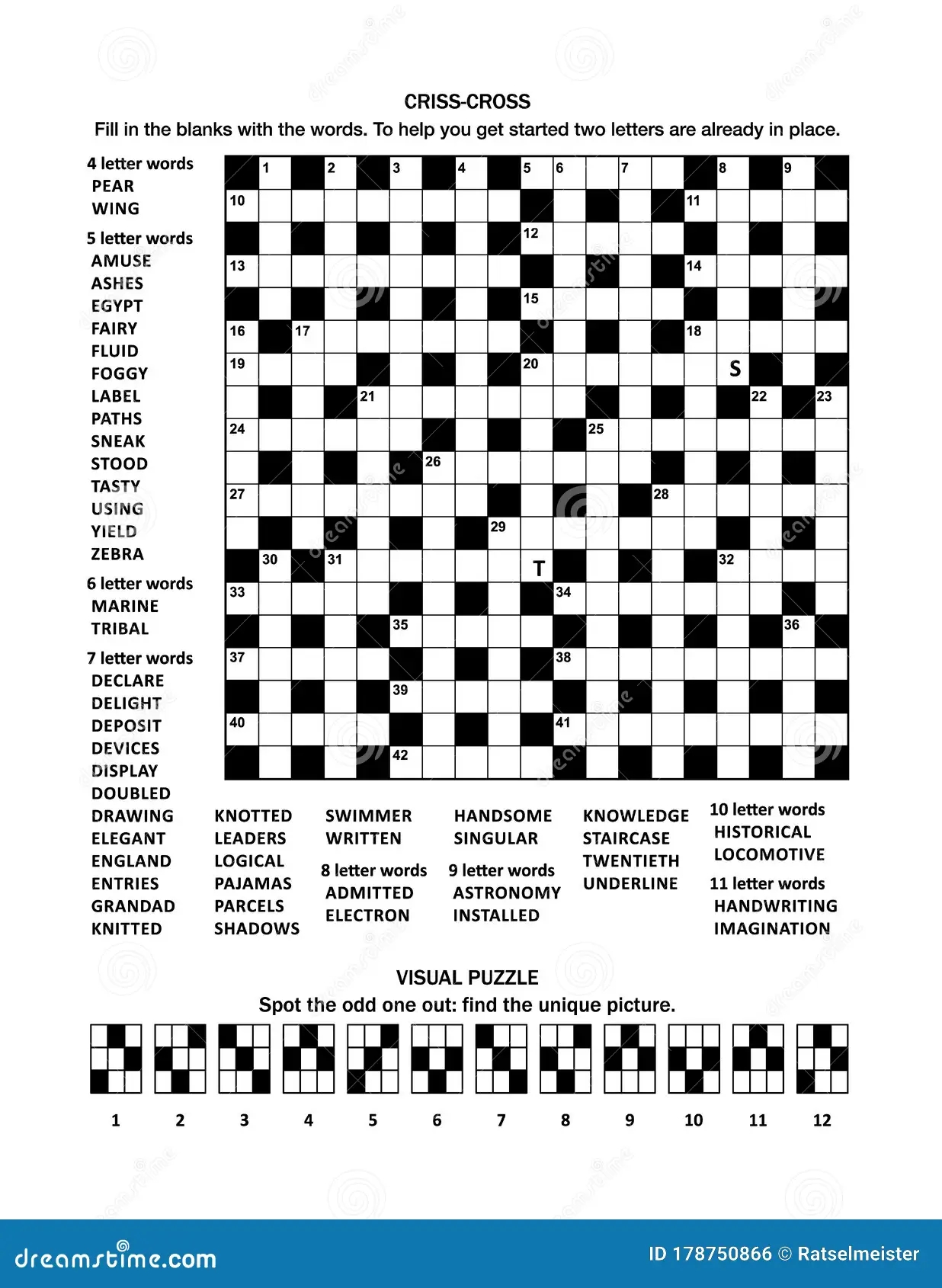 Word Fill Puzzles Printable Stock Illustrations 42 Word Fill Puzzles Printable Stock Illustrations Vectors Clipart Dreamstime