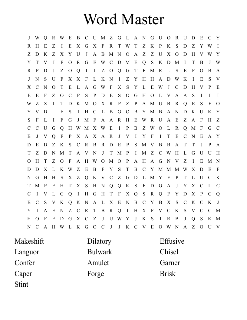 Word Master Word Search WordMint