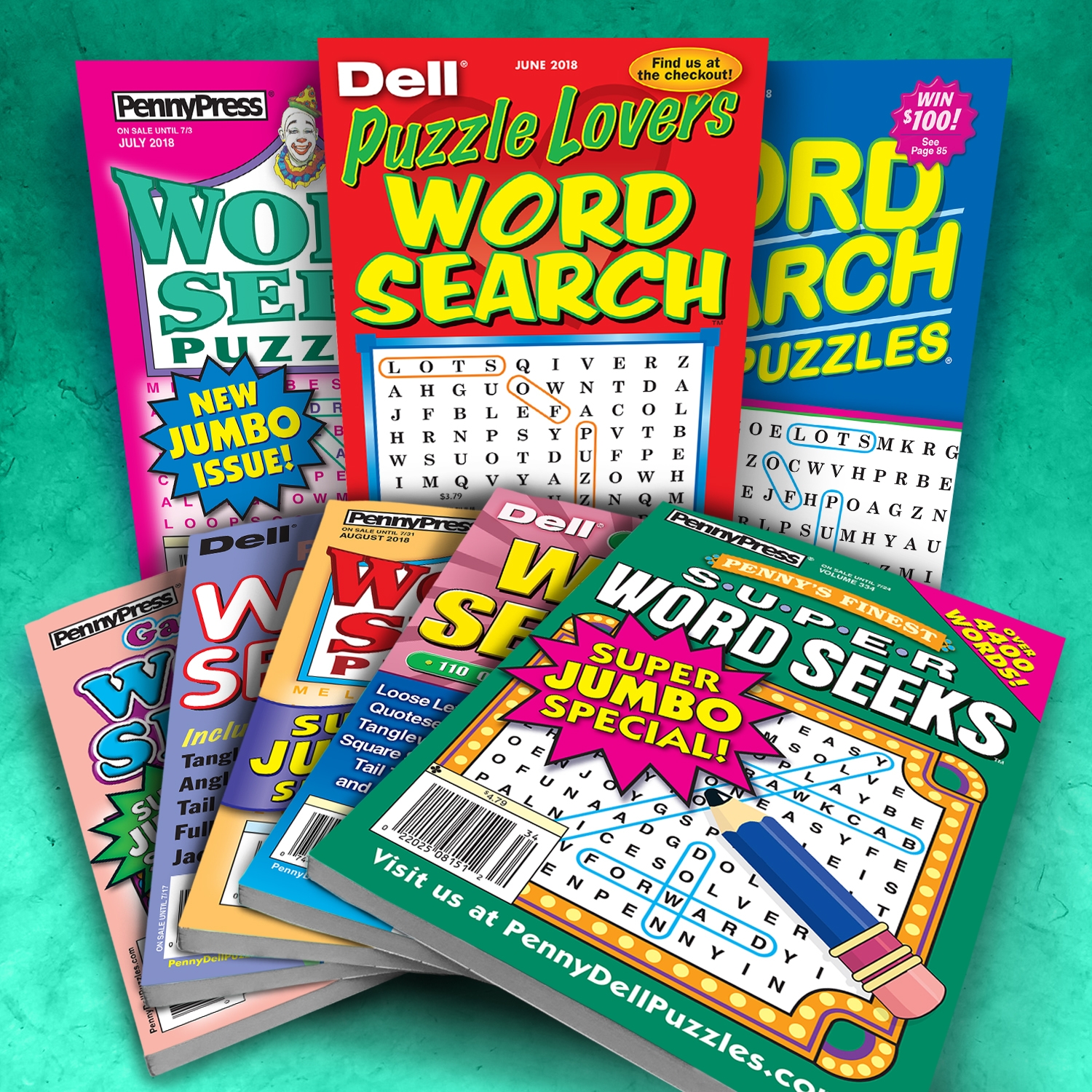 Penny Press Crossword Puzzles Books