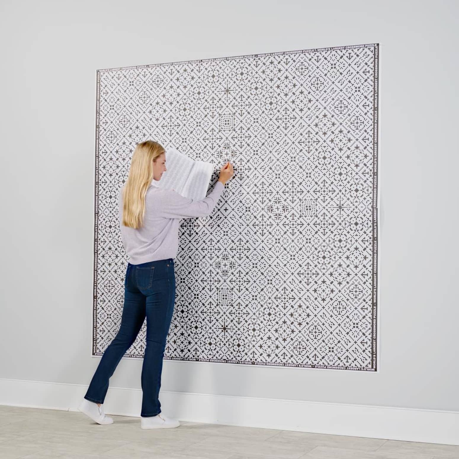 World s Largest Crossword Puzzle 28 000 Clues The Green Head