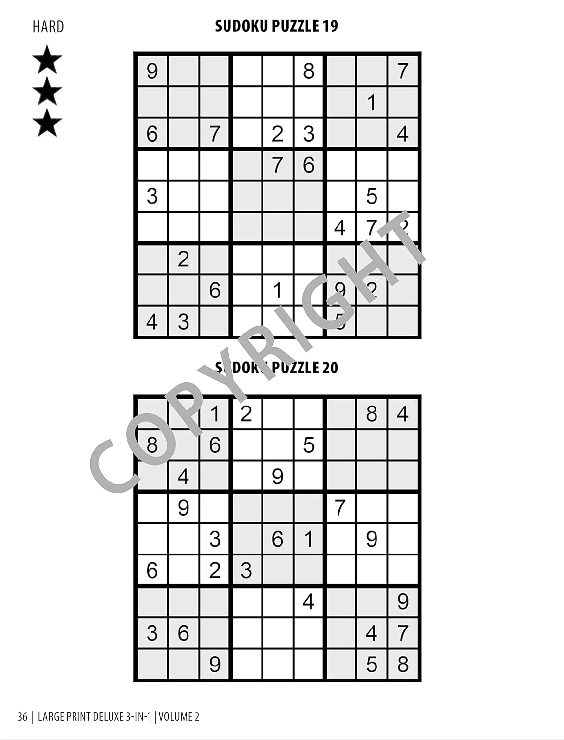 ZOCO Large Print 3 in 1 Puzzle Books 25 Bulk Jamaica Ubuy