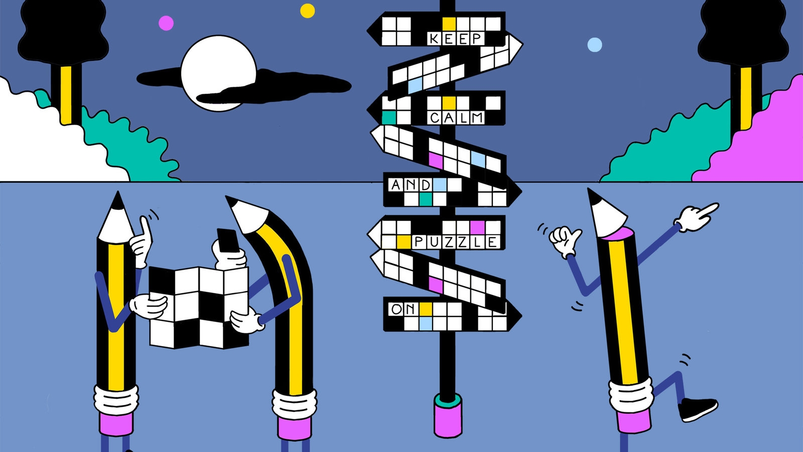 Crossword Puzzles Clip Art