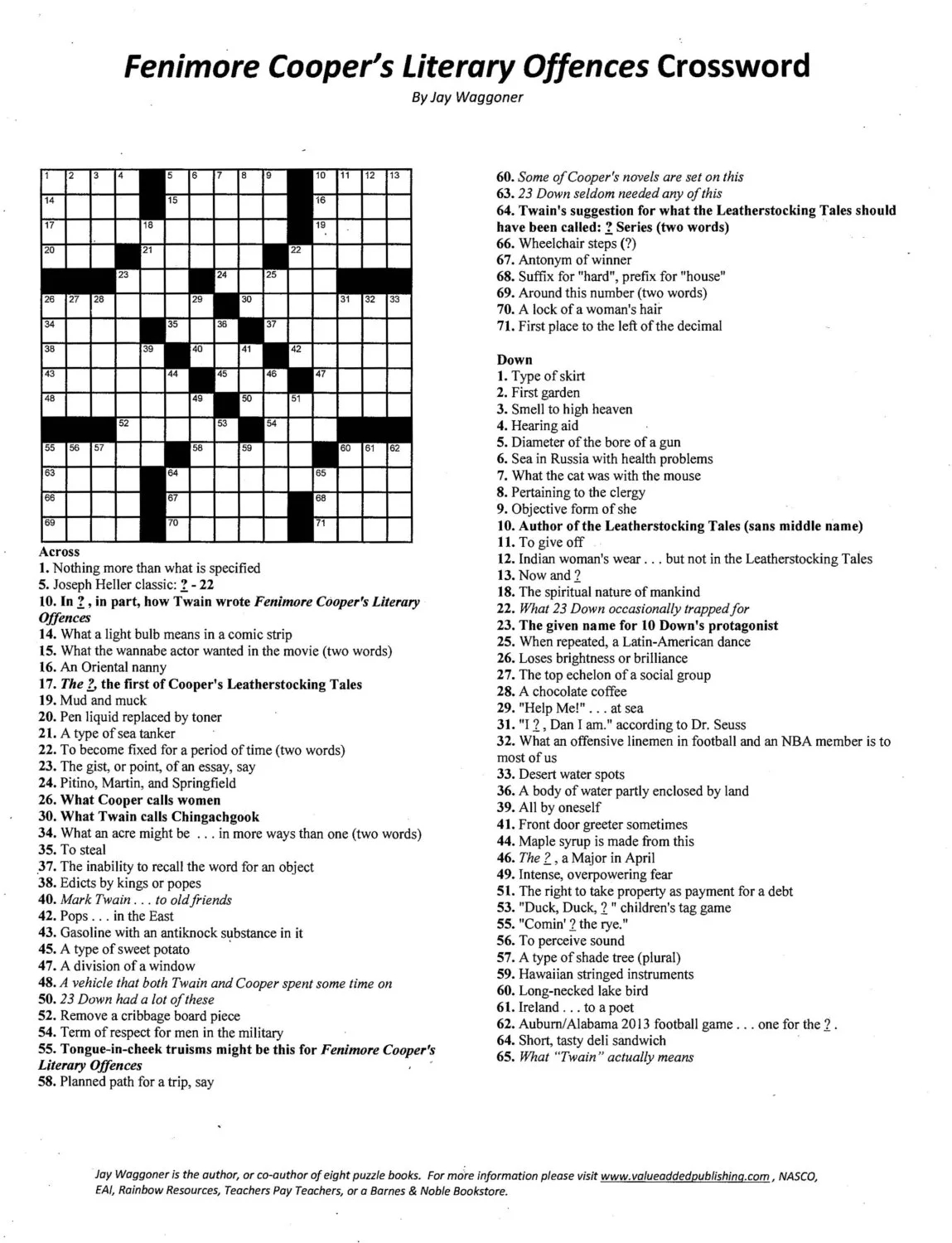 15 Mark Twain Puzzles crosswords vocabulary Puzzles character Searches math Essay classroom Activity spare Time Learning fun Etsy
