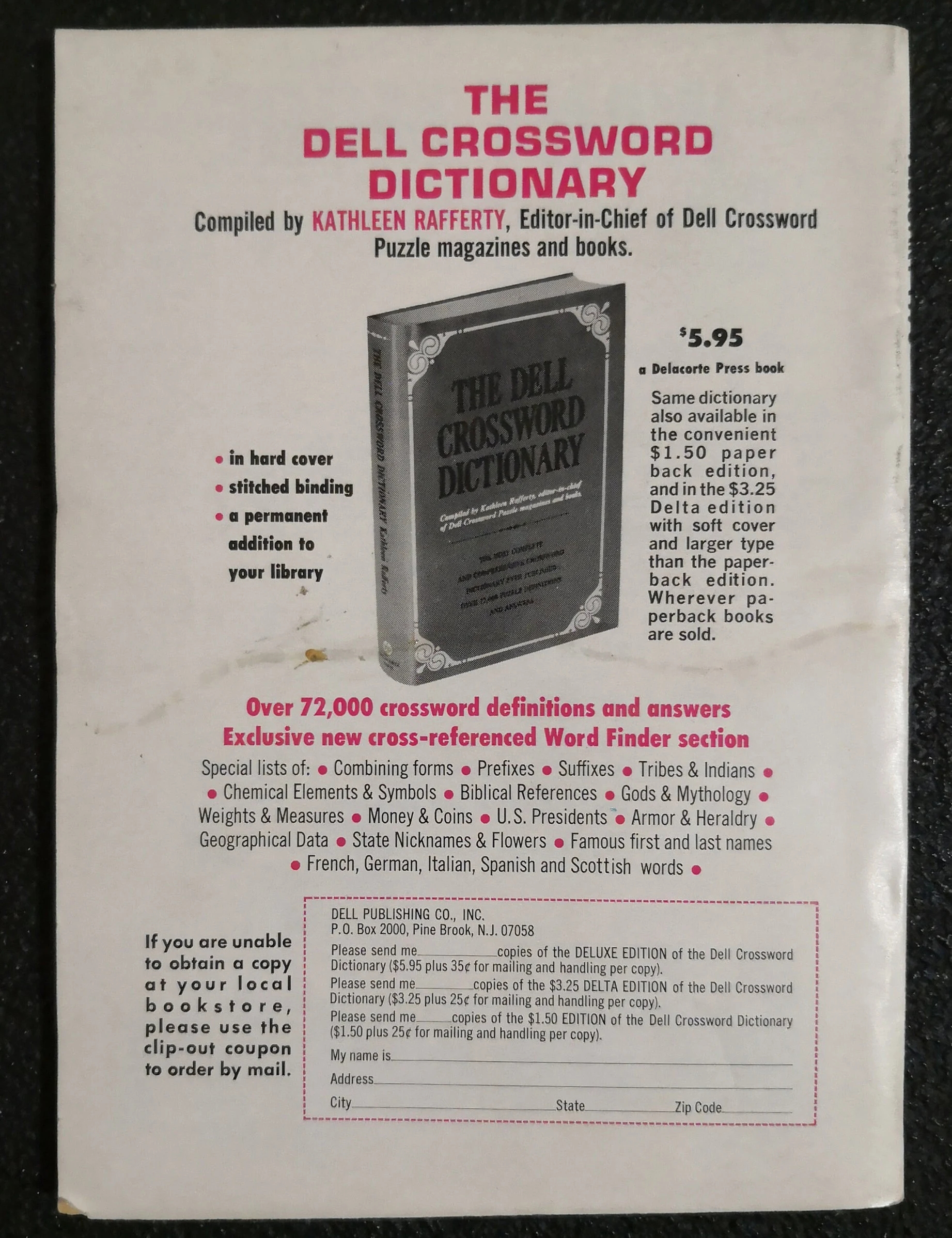 Dell Crossword Puzzles Books