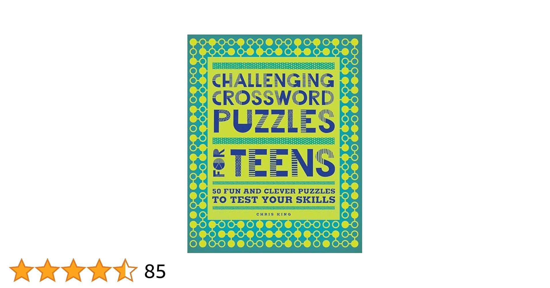 Amazon Challenging Crossword Puzzles For Teens 50 Fun And Clever Puzzles To Test Your Skills 9781638079521 King Chris Books