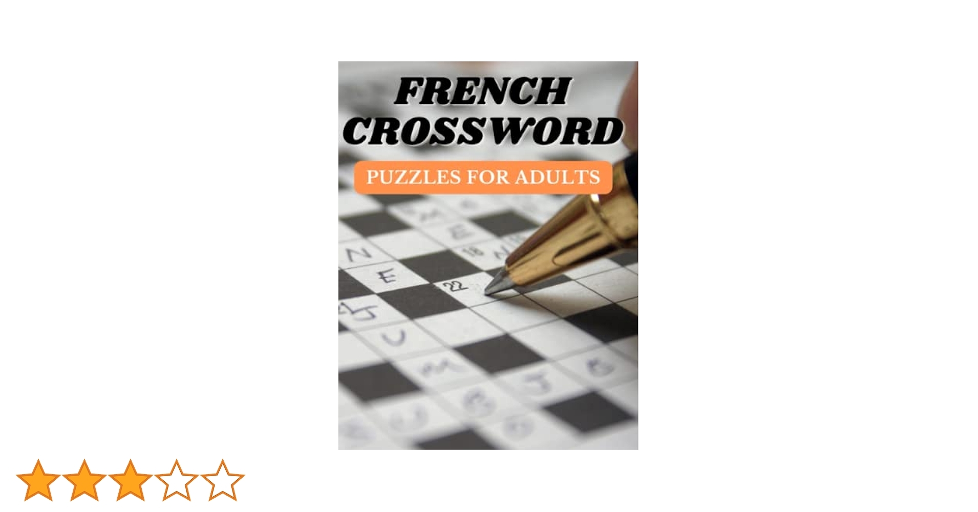 Amazon French Crossword Puzzles For Adult Easy French Crossword Puzzles For Adults Dual Languages Frensh English French Edition 9798848551525 Acten David Books